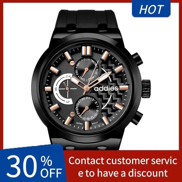 wristwatches men's quartz watches chronograph waterproof 5atm business casual classic comfortable sport design silicone military wrist, Slivery;brown
wristwatches men's quartz watches chronograph waterproof 5atm business casual classic comfortable sport design silicone military wrist, Slivery;brown