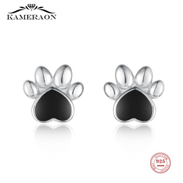 stud real 925 sterling silver earrings epoxy pet footprint shape cute simple fine jewelry gift for women, Golden;silver
stud real 925 sterling silver earrings epoxy pet footprint shape cute simple fine jewelry gift for women, Golden;silver