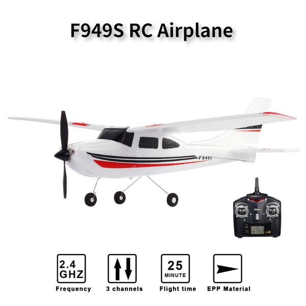 wltoys f949s rc airplane 2.4g plane rc aircraft 3ch remote control epp airplane miniature model plane toy 1/2/3 batteries
wltoys f949s rc airplane 2.4g plane rc aircraft 3ch remote control epp airplane miniature model plane toy 1/2/3 batteries