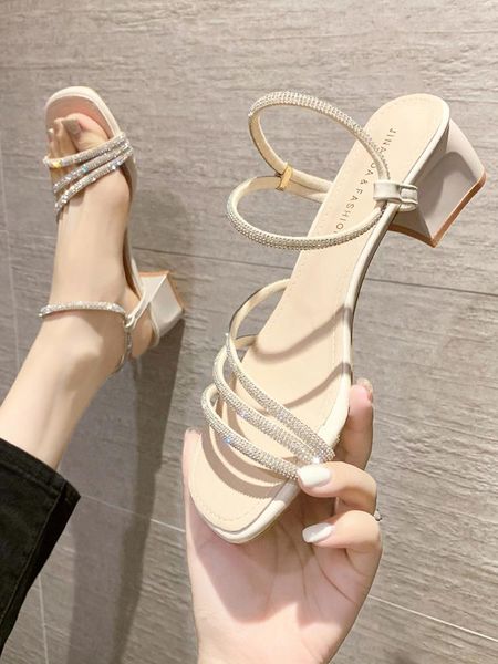 sandals block heels rhinestone slip-on loafers summer women's all-match med shoes lady 2021 suit female beige chunky elastic ban, Black
sandals block heels rhinestone slip-on loafers summer women's all-match med shoes lady 2021 suit female beige chunky elastic ban, Black
