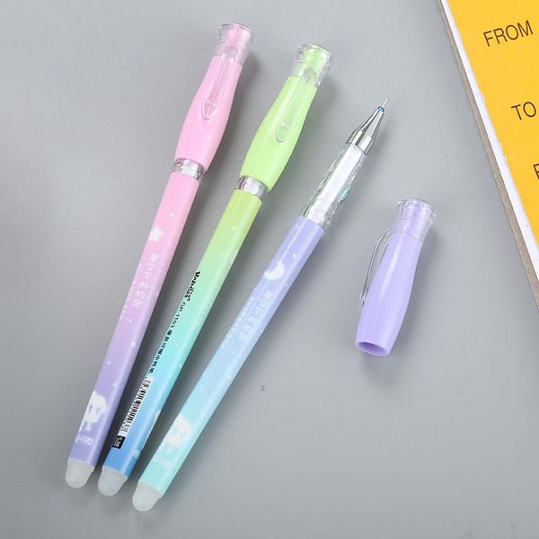 gel pens 1pc kawaii magic erasable pen 0.38mm student writing cute stationery blue/black ink papelaria office school supplies
gel pens 1pc kawaii magic erasable pen 0.38mm student writing cute stationery blue/black ink papelaria office school supplies