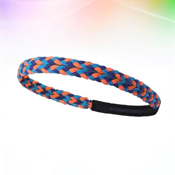 sports braid headband hairband elastic single band silicone lined fitness sweatband (dark blue, blue and orange), Yellow;black
sports braid headband hairband elastic single band silicone lined fitness sweatband (dark blue, blue and orange), Yellow;black