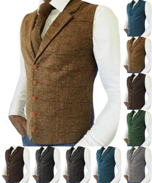 men's vests casual gentleman army green vest soft wool brown jacket tweed business waistcoat for groosmen man wedding, Black;white
men's vests casual gentleman army green vest soft wool brown jacket tweed business waistcoat for groosmen man wedding, Black;white