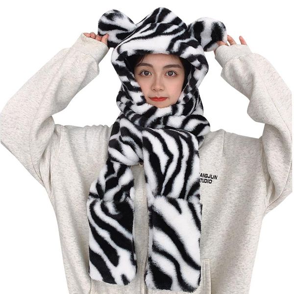 hats, scarves & gloves sets hirigin 2021 female scarf adults cute stripe leopard print neckerchief with hat and 3 pcs for autumn winter, Blue;gray
hats, scarves & gloves sets hirigin 2021 female scarf adults cute stripe leopard print neckerchief with hat and 3 pcs for autumn winter, Blue;gray