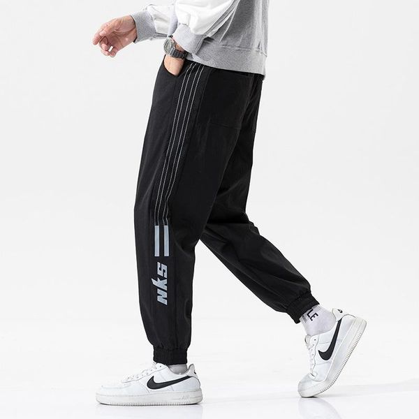 men's pants 2021 casual fashion brand nine division work korean version of the trend loose-fitting trouser legs, Black
men's pants 2021 casual fashion brand nine division work korean version of the trend loose-fitting trouser legs, Black