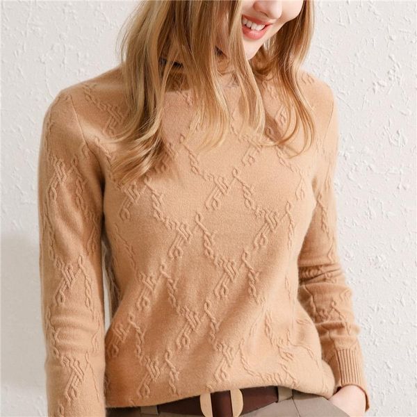 women's sweaters ladies turtleneck 100% wool sweater solid color knitted long sleeve pullover cashmere slim fashion bottoming shirt, White;black
women's sweaters ladies turtleneck 100% wool sweater solid color knitted long sleeve pullover cashmere slim fashion bottoming shirt, White;black
