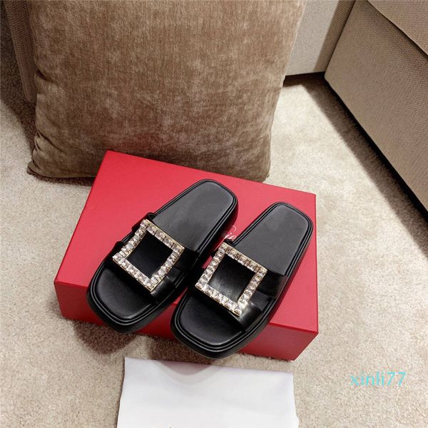 designer rhinestone slippers women summer wear platform sandals thick- soled beach open- toe one- word drag diamond buckle casual flat shoes, Black
designer rhinestone slippers women summer wear platform sandals thick- soled beach open- toe one- word drag diamond buckle casual flat shoes, Black