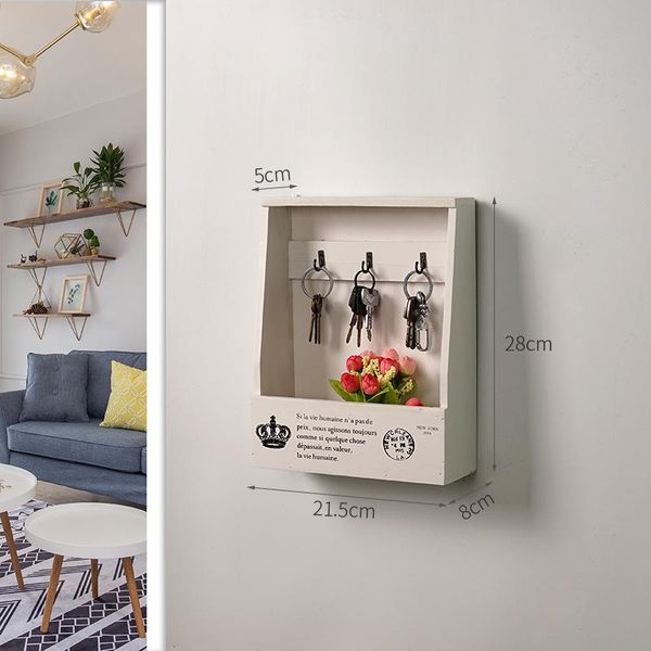 hooks & rails retro wall mounted storage handmade wooden box organizer key hanging mail boxes small objects shelf basket
hooks & rails retro wall mounted storage handmade wooden box organizer key hanging mail boxes small objects shelf basket