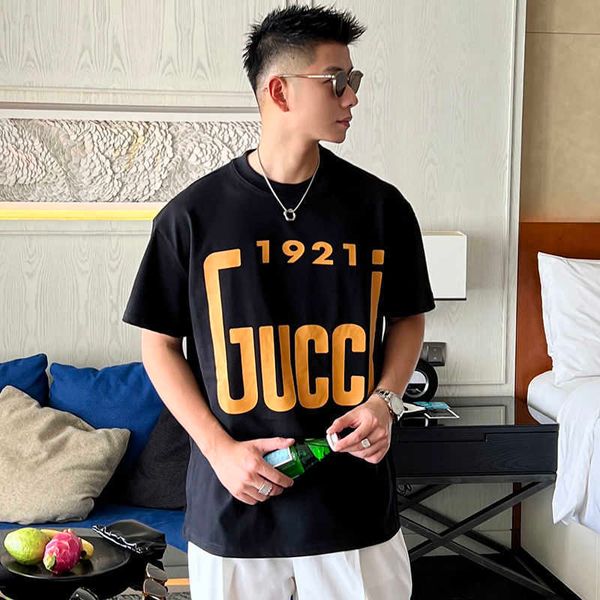2022 spring summer g new 1921 anniversary limited printing letter tide brand loose round neck short sleeve t-shirt for men and women, White;black
2022 spring summer g new 1921 anniversary limited printing letter tide brand loose round neck short sleeve t-shirt for men and women, White;black