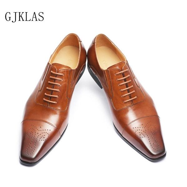 dress shoes italian party for men brogue leather formal classic lace up business lether office mens oxfords, Black
dress shoes italian party for men brogue leather formal classic lace up business lether office mens oxfords, Black
