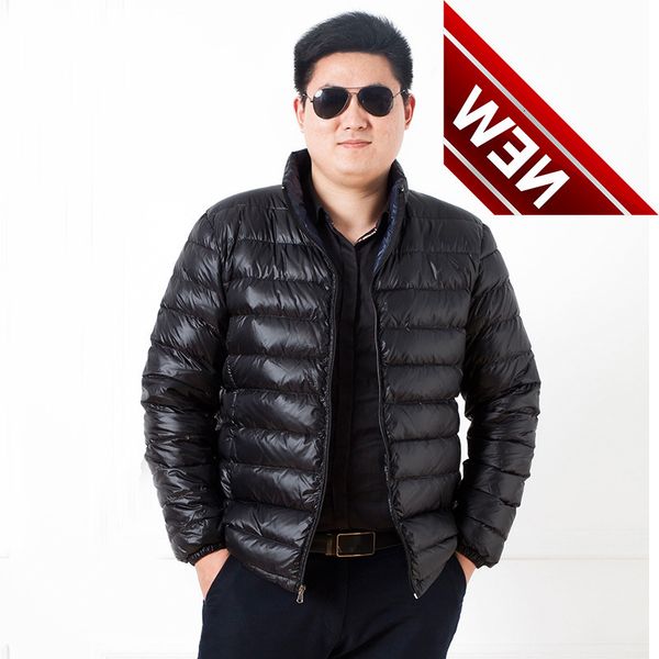 plus size autumn winter down jacket men casual stand collar ultra light parka coat outwear windproof white duck 10xl, Black
plus size autumn winter down jacket men casual stand collar ultra light parka coat outwear windproof white duck 10xl, Black