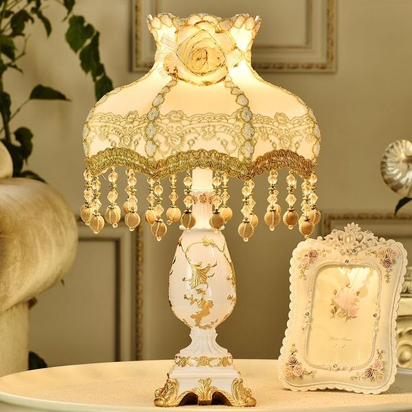 european fabric style table lamp modern bedroom bedside lamp art home deco table lamps for living room study resin desk light
european fabric style table lamp modern bedroom bedside lamp art home deco table lamps for living room study resin desk light
