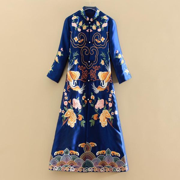 women's jackets embro mill elegant lady outerwear autumn indie folk twill satin embroidery retro vintage trench coat female s-xxl, Black;brown
women's jackets embro mill elegant lady outerwear autumn indie folk twill satin embroidery retro vintage trench coat female s-xxl, Black;brown