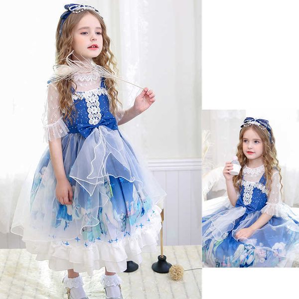 girl spanish princess dresses kids lolita birthday christening party dress toddler girls boutique bow lace frock vestidos 210615, Red;yellow
girl spanish princess dresses kids lolita birthday christening party dress toddler girls boutique bow lace frock vestidos 210615, Red;yellow