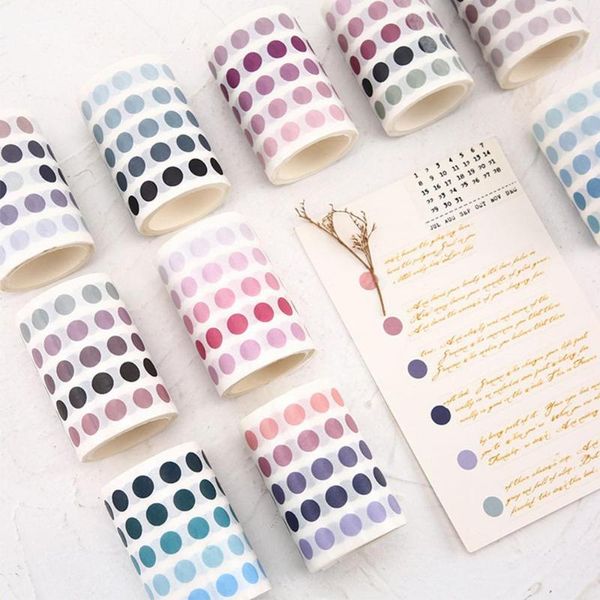 gift wrap 1 roll journal base decorative tape dot masking washi diy scrapbooking sticker label japanese stationery
gift wrap 1 roll journal base decorative tape dot masking washi diy scrapbooking sticker label japanese stationery