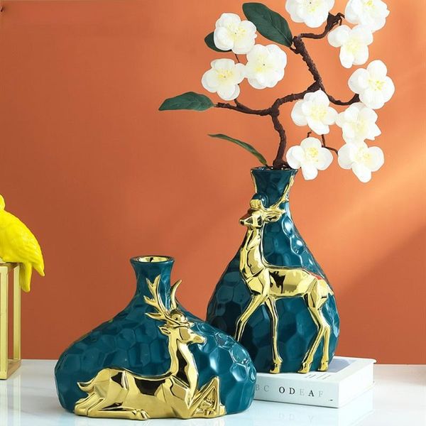 vases nordic style home decoration accessories creative ceramic carving crafts gifts deer model vase container deskornaments
vases nordic style home decoration accessories creative ceramic carving crafts gifts deer model vase container deskornaments