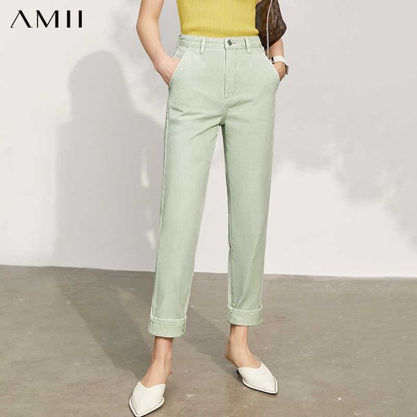 amii minimalism spring women's jeans offical lady cotton solid straight jeans for women fashion women's pants 12140219 210616, Blue
amii minimalism spring women's jeans offical lady cotton solid straight jeans for women fashion women's pants 12140219 210616, Blue