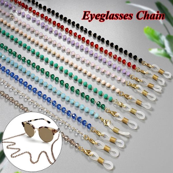 crystal beaded glasses chain necklace eyeglass lanyard strap anti-slip sunglasses rope eyeglasses eyewear chains accessories
crystal beaded glasses chain necklace eyeglass lanyard strap anti-slip sunglasses rope eyeglasses eyewear chains accessories