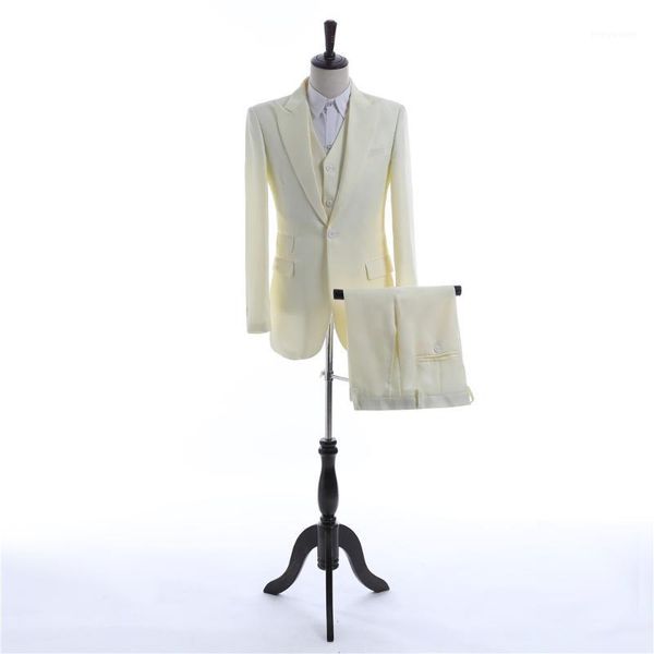 custom made groom wedding tuxedos three pieces man formal business suit groomsman men's suits (jacket+pants+vest) & blazers, White;black
custom made groom wedding tuxedos three pieces man formal business suit groomsman men's suits (jacket+pants+vest) & blazers, White;black