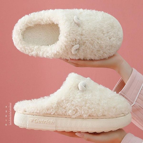 slippers 2021 soft fluffy fur winter home plush women cute cartoon ear platform slides warm indoor house men couple furry shoes, Black
slippers 2021 soft fluffy fur winter home plush women cute cartoon ear platform slides warm indoor house men couple furry shoes, Black