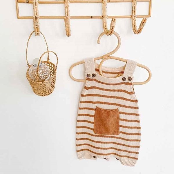knitted newborn sleeveless stripe boy girl romper clothes infant toddler baby jumpsuit overalls 210309, Blue
knitted newborn sleeveless stripe boy girl romper clothes infant toddler baby jumpsuit overalls 210309, Blue