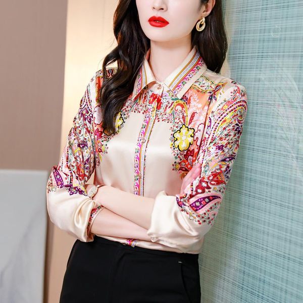 women's blouses & shirts blusas mujer de moda 2021 spring digital printed plus size long sleeve ol blusa elegant casual vintage tees 9, White
women's blouses & shirts blusas mujer de moda 2021 spring digital printed plus size long sleeve ol blusa elegant casual vintage tees 9, White