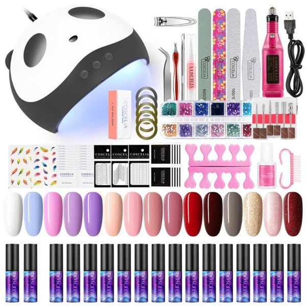 nail art kits coscelia gel polish set with uv lamp manicure machine varnish semi permanent lot nails accessories tool
nail art kits coscelia gel polish set with uv lamp manicure machine varnish semi permanent lot nails accessories tool