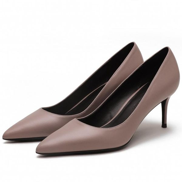 dress shoes solid color high heel women elegant pointed toe pumps 6cm/8cm thin ladies office 2021 e0007, Black
dress shoes solid color high heel women elegant pointed toe pumps 6cm/8cm thin ladies office 2021 e0007, Black