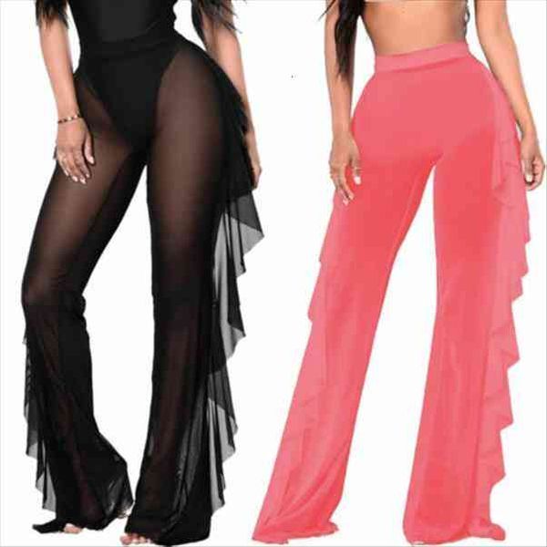 plus size mesh women capri sheer bikini cover up long trousers beach swimwear, Black;white
plus size mesh women capri sheer bikini cover up long trousers beach swimwear, Black;white