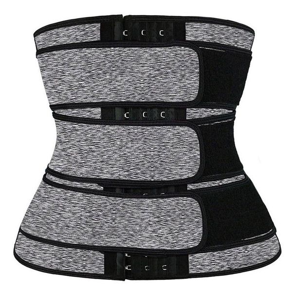 3 belt waist trainer corset neoprene sweat belt body shaper women slimming sheath reducing curve shaper workout trimmer, Black;gray
3 belt waist trainer corset neoprene sweat belt body shaper women slimming sheath reducing curve shaper workout trimmer, Black;gray