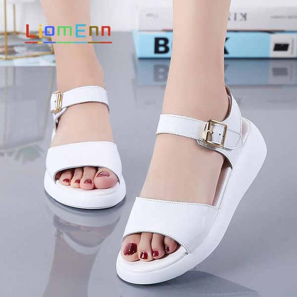 sandals leather flat platfrorm women ladies black white 2021 summer casual shoes woman buckle thick sole beach slippers
sandals leather flat platfrorm women ladies black white 2021 summer casual shoes woman buckle thick sole beach slippers