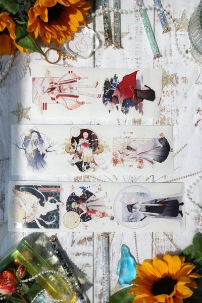 gift wrap fairy gothic theme5 washi tapes journal masking tape adhesive diy scrapbooking stickers
gift wrap fairy gothic theme5 washi tapes journal masking tape adhesive diy scrapbooking stickers