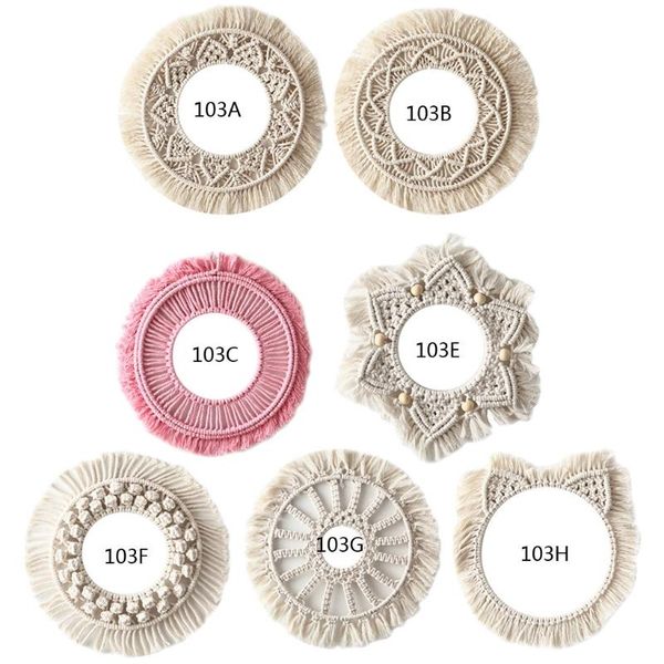 decorative objects & figurines macrame tapestry wall hanging mirror bohemia home art decoration m17d
decorative objects & figurines macrame tapestry wall hanging mirror bohemia home art decoration m17d