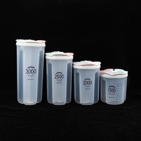 storage bottles & jars kitchen tank sealed box compartment transparent phousehold grain fresh-keeping container with lid
storage bottles & jars kitchen tank sealed box compartment transparent phousehold grain fresh-keeping container with lid
