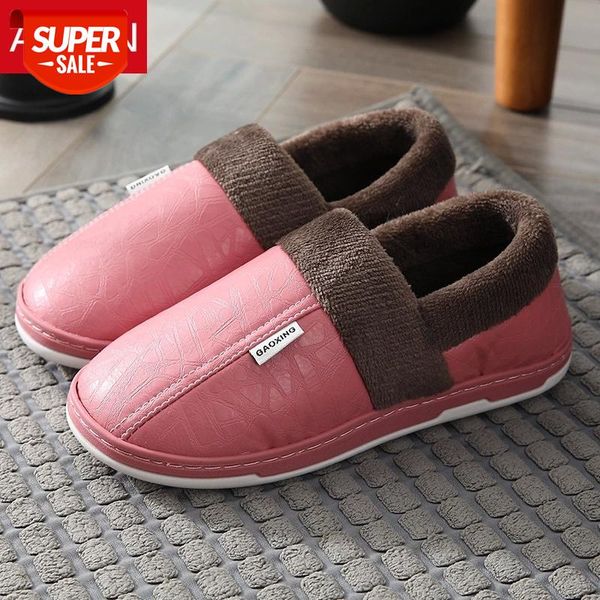 asifn pu leather winter slippers house cotton waterproof women men home plush bedroom non-slip ladies fur soft soles women shoes #kl5p, Black
asifn pu leather winter slippers house cotton waterproof women men home plush bedroom non-slip ladies fur soft soles women shoes #kl5p, Black
