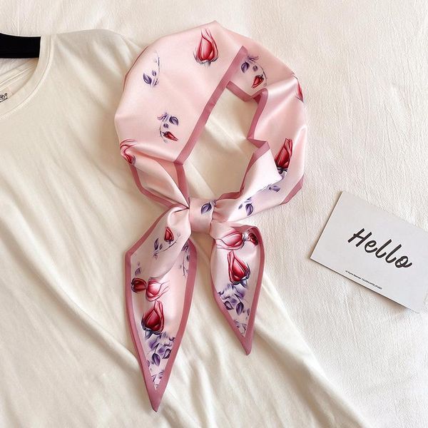 scarves floral print neck scarf for women skinny silk hair bag tie foulard female neckerchief long ribbon band, Blue;gray
scarves floral print neck scarf for women skinny silk hair bag tie foulard female neckerchief long ribbon band, Blue;gray