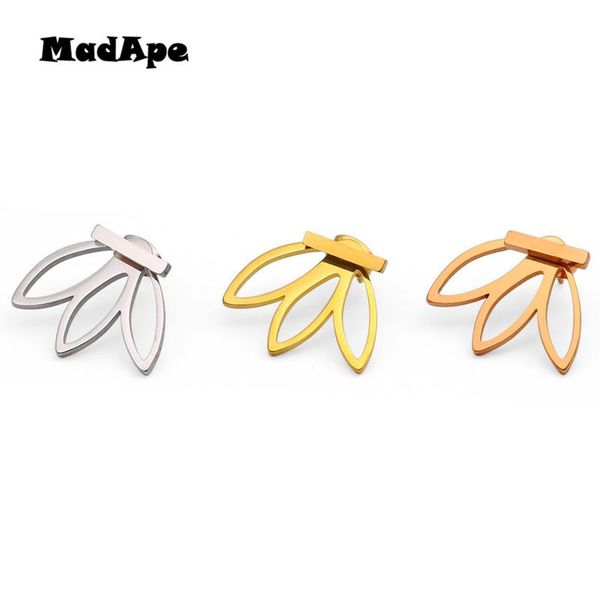 stud madape 2021 arrival fashion leaf earrings 316l stainless steel gold-color for women trendy ear jewelry, Golden;silver
stud madape 2021 arrival fashion leaf earrings 316l stainless steel gold-color for women trendy ear jewelry, Golden;silver