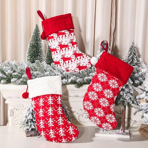 christmas decorations knit stockings fireplace hanging set for household decoration xmas holiday season party pendants
christmas decorations knit stockings fireplace hanging set for household decoration xmas holiday season party pendants