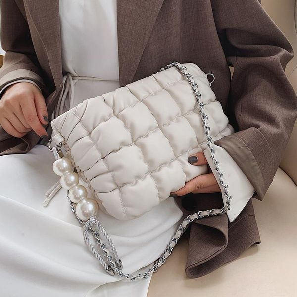cross body gentle wind pearl shoulder bag messenger female 2021 wild fashion soft small square package
cross body gentle wind pearl shoulder bag messenger female 2021 wild fashion soft small square package