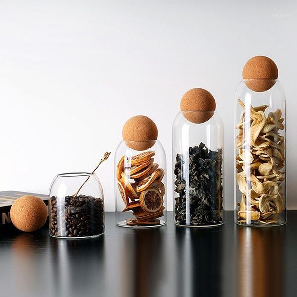 transparent glass sealed can grains storage tank creative round cork tea coffee oatmeal containers kitchen seasoning jar bottles & jars
transparent glass sealed can grains storage tank creative round cork tea coffee oatmeal containers kitchen seasoning jar bottles & jars