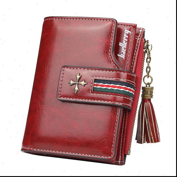 mini tassel wallet women fashion purse female short wallets korean students lovely small for, Red;black
mini tassel wallet women fashion purse female short wallets korean students lovely small for, Red;black