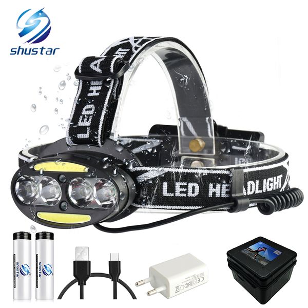 super bright led headlamp 4 x t6 + 2 x cob + 2 x red led waterproof led headlight 7 lighting modes with
super bright led headlamp 4 x t6 + 2 x cob + 2 x red led waterproof led headlight 7 lighting modes with