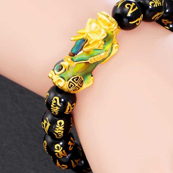 tennis pure copper change color pixiu feng shui gift obsidian bracelet for man and women handmade good lucky amulet jewellery, Golden;silver
tennis pure copper change color pixiu feng shui gift obsidian bracelet for man and women handmade good lucky amulet jewellery, Golden;silver
