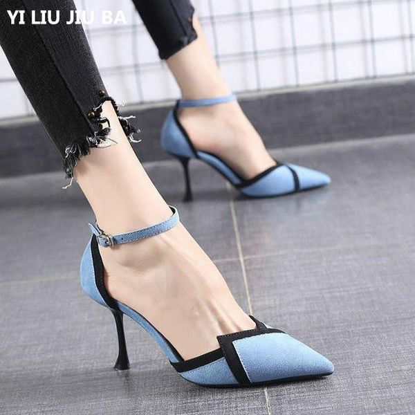 dress shoes summer women pointed toe high heels fashion thin wedding single woman mujer de zapatos, Black
dress shoes summer women pointed toe high heels fashion thin wedding single woman mujer de zapatos, Black