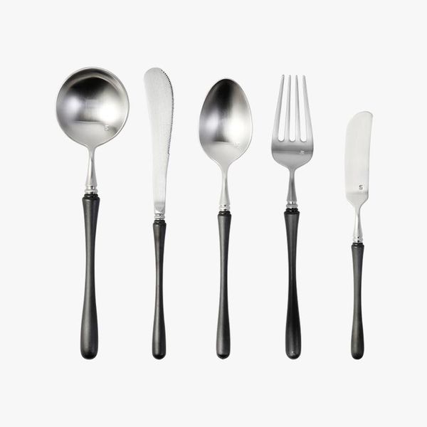 8pcs/lot 304 stainless steel cutlery fork spoon knife kit matte handgrip for cake steak soup dessert tool tableware
8pcs/lot 304 stainless steel cutlery fork spoon knife kit matte handgrip for cake steak soup dessert tool tableware