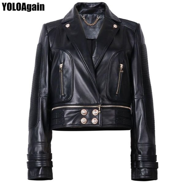 women's leather & faux yoloagain spring women black soft real sheepskin genuine jacket
women's leather & faux yoloagain spring women black soft real sheepskin genuine jacket