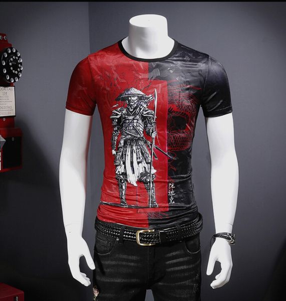 2021 european style printed with round neck and short sleeve summer new half-sleeve t-shirt warrior men's tees r8qd, White;black
2021 european style printed with round neck and short sleeve summer new half-sleeve t-shirt warrior men's tees r8qd, White;black