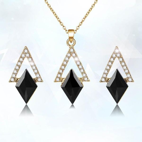 earrings & necklace geometric triangle jewelry set two piece and pendant for women, Silver
earrings & necklace geometric triangle jewelry set two piece and pendant for women, Silver