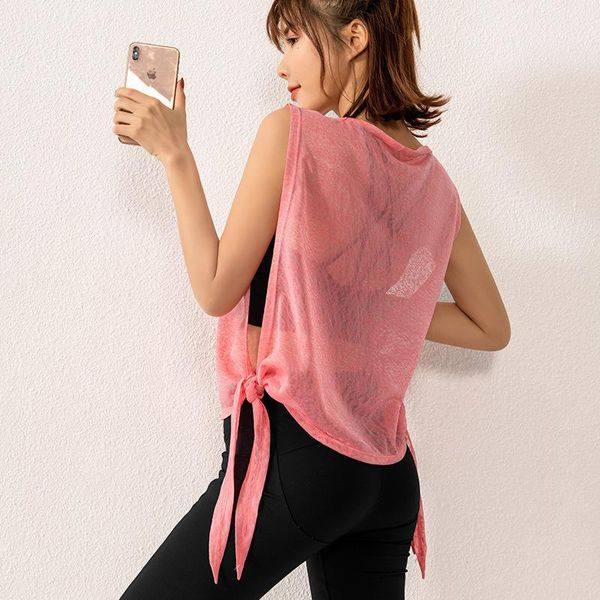 yoga clothes new quick-drying t-shirt loose sleeveless blouse women's breathable fitness vest, Black;blue
yoga clothes new quick-drying t-shirt loose sleeveless blouse women's breathable fitness vest, Black;blue