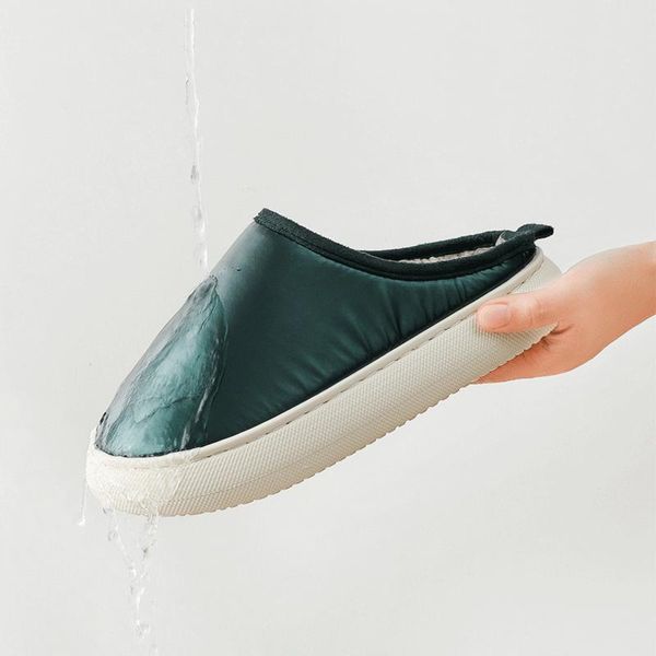 slippers waterproof warm home plush furry shoes soft sandals casual fashion anti-slip comfy for autumn, Black
slippers waterproof warm home plush furry shoes soft sandals casual fashion anti-slip comfy for autumn, Black